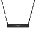 Joyful - Engraved Necklace