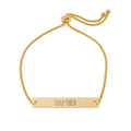 Have Faith - Engraved Adjustable Bracelet