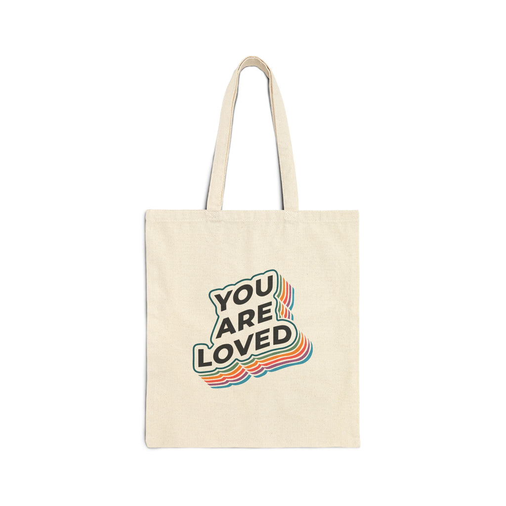 You Are Loved - Canvas Tote Bag