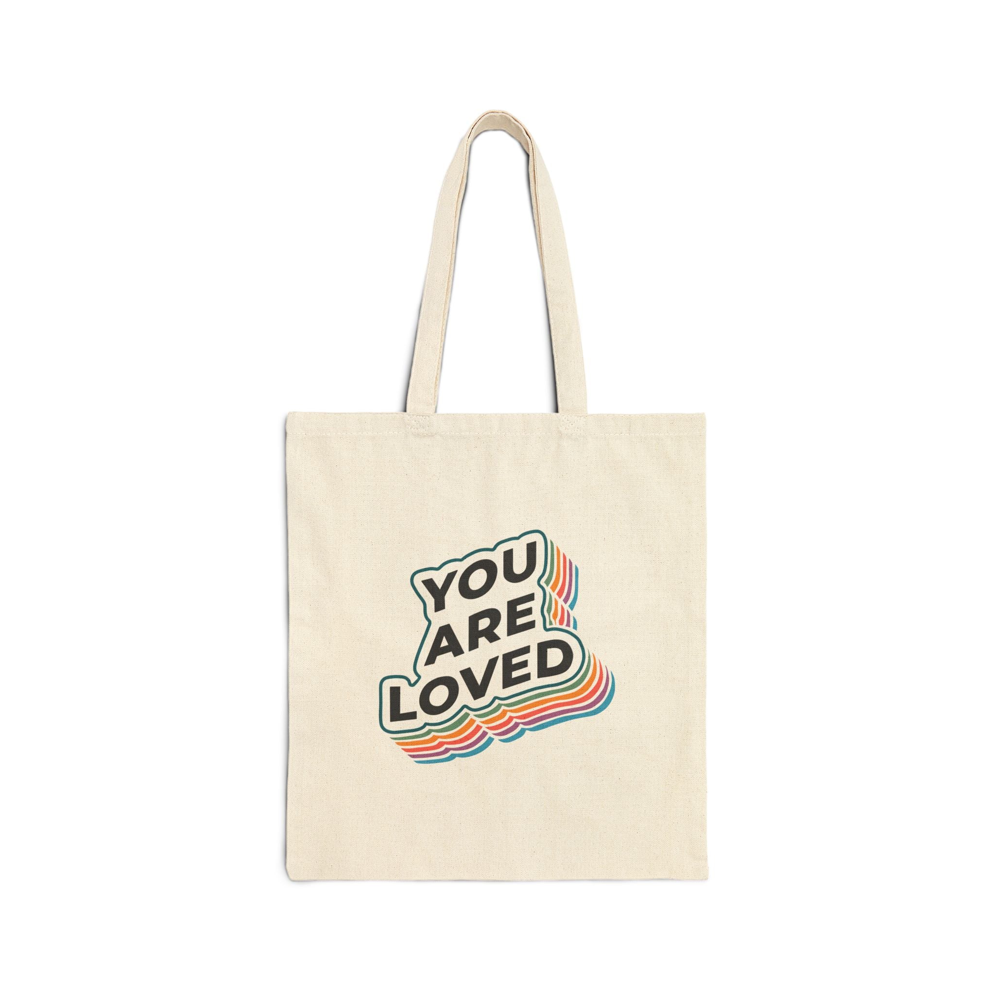 You Are Loved - Canvas Tote Bag