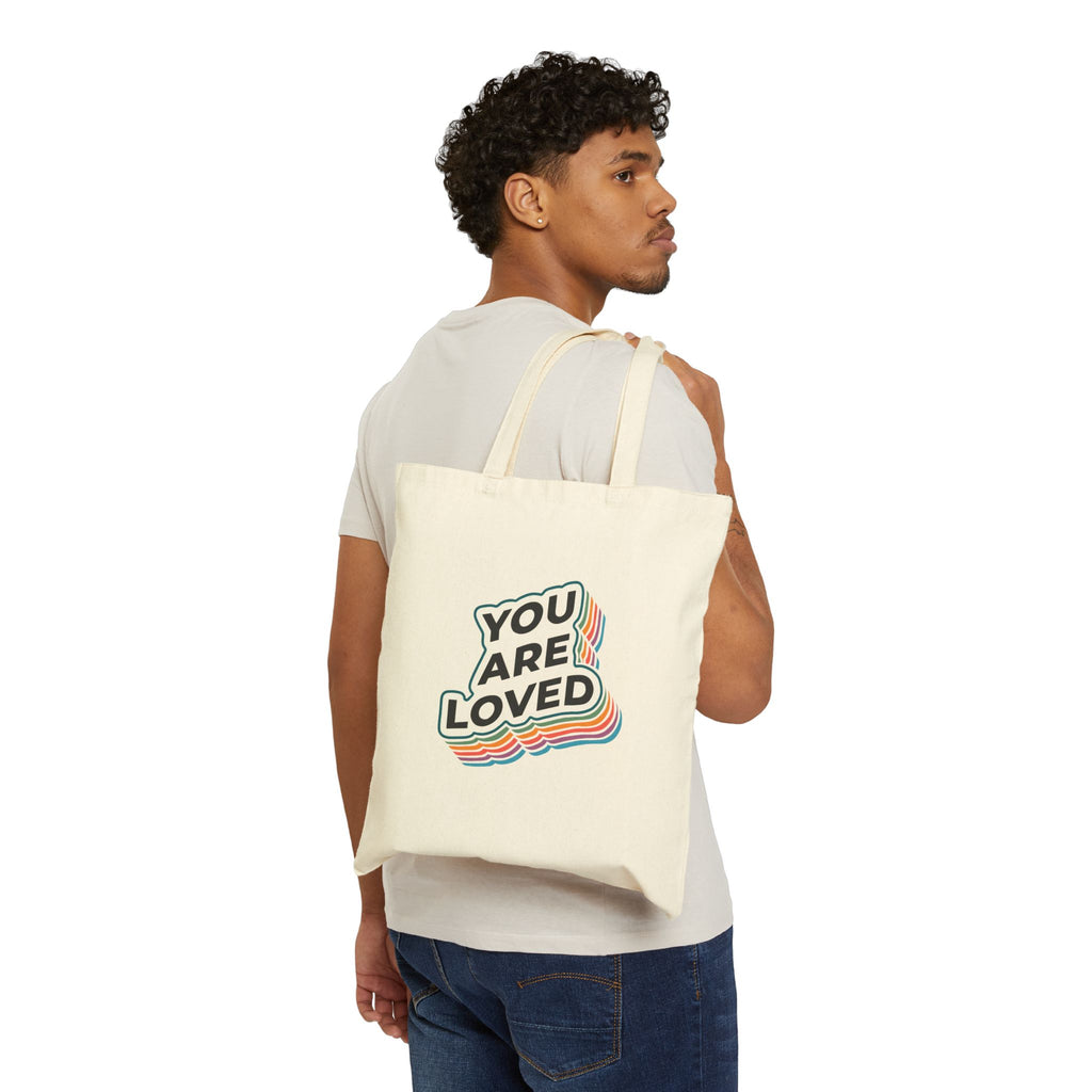 You Are Loved - Canvas Tote Bag