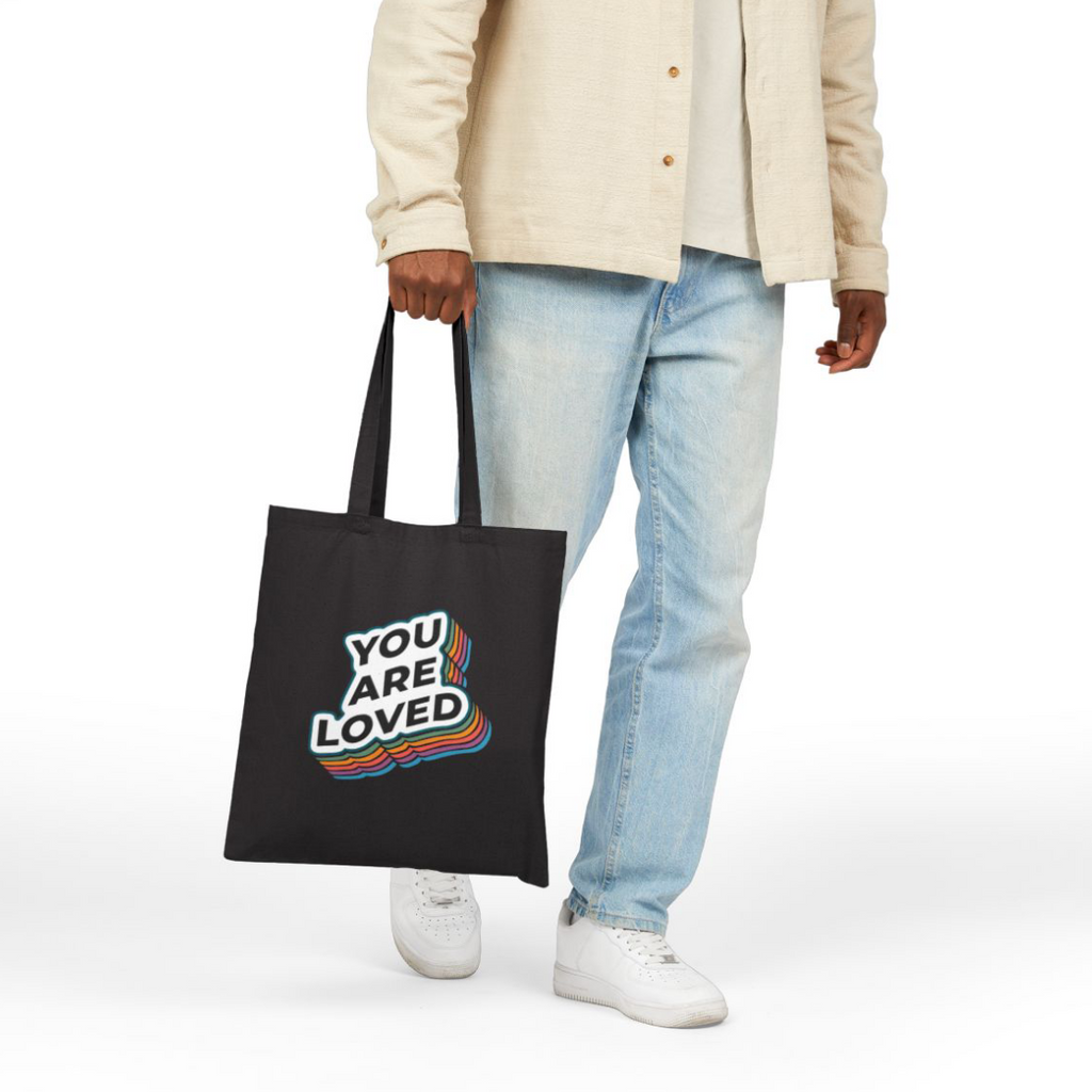 You Are Loved - Canvas Tote Bag