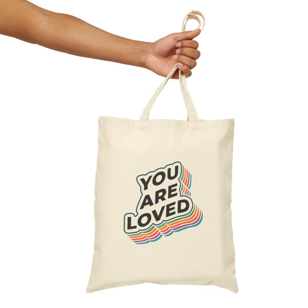 You Are Loved - Canvas Tote Bag